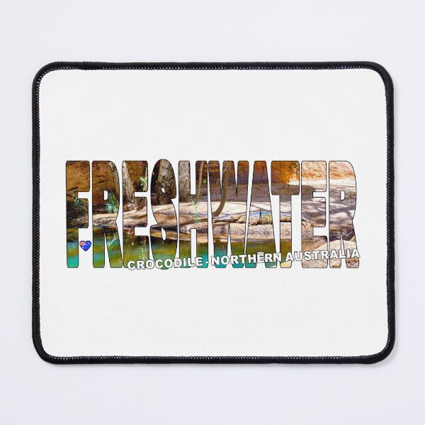 Item preview, FRESHWATER CROCODILE Northern Australia - Wild Riverbank designed and sold by Adam Gormley.
