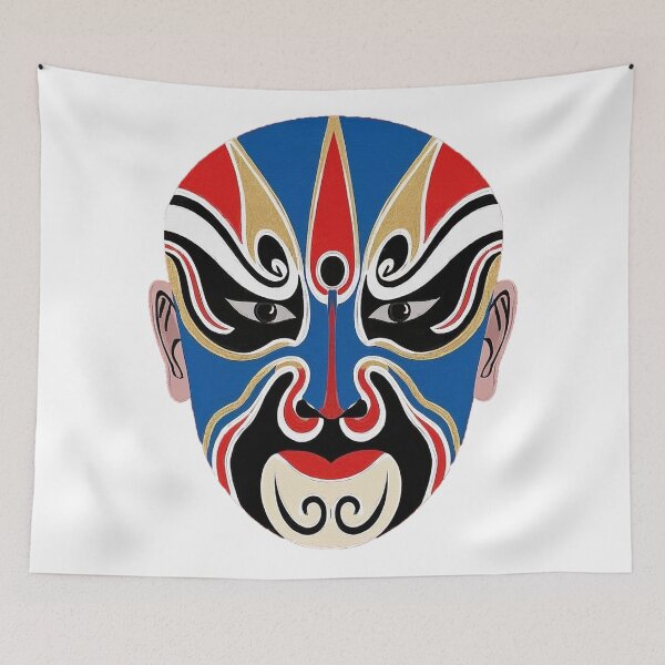 Item preview, Chinese masks designed and sold by Stickermagician.