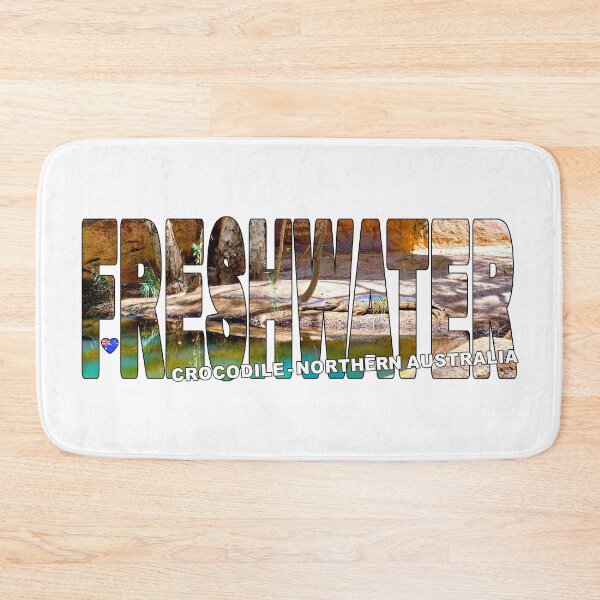 Item preview, FRESHWATER CROCODILE Northern Australia - Wild Riverbank designed and sold by Adam Gormley.