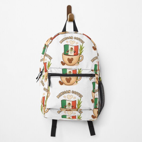 Item preview, Mexican Coffee Love – Kawaii Mexican Flag & Pride Design designed and sold by Globalcitytees.