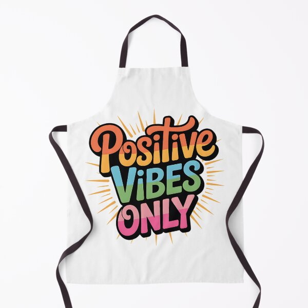 Item preview, Positive Vibes Only Retro Lettering designed and sold by CraftStudioCo.