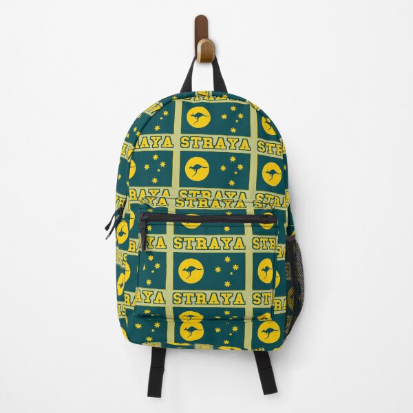 Item preview, STRAYA. Kangaroo Sun Flag Australia college style designed and sold by Kangaroo Sun.