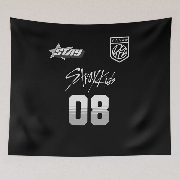 Item preview, Stray Kids Sports Jersey designed and sold by Popsical Prints.