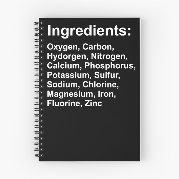Item preview, Human Body Element Composition- Chemistry Chemical Elements designed and sold by the-elements.