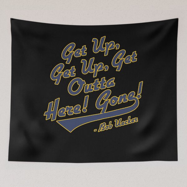 Item preview, Bob Uecker - Get Up Get Up Get Outta Here Gone designed and sold by maotsuhas.