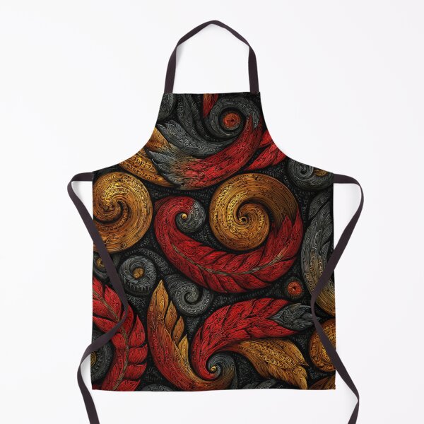 Item preview, New Zealand Māori Paua Pattern Koru Design 508 designed and sold by GrinGalore.