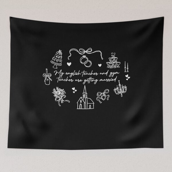 Item preview, My English Teacher and Gym Teacher Are Getting Married designed and sold by Svanteblix.