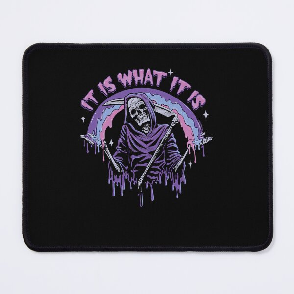 Item preview, Death It Is What It Is Pastel Goth Grim Reaper Drip designed and sold by kalupahosa.