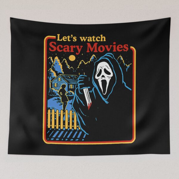 Item preview, Lets Watch Scary Movies Scream Horror Active  designed and sold by ScottBoo.