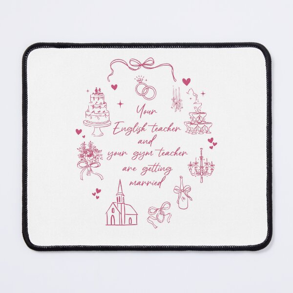 Item preview, My English Teacher and Gym Teacher Are Getting Married designed and sold by Svanteblix.