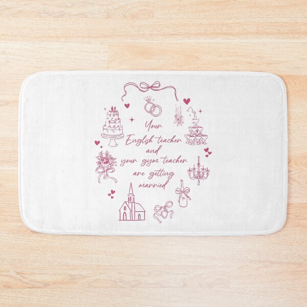 Item preview, My English Teacher and Gym Teacher Are Getting Married designed and sold by Svanteblix.