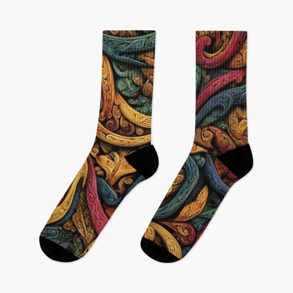 Item preview, New Zealand Māori Paua Pattern Koru Design 509 designed and sold by GrinGalore.