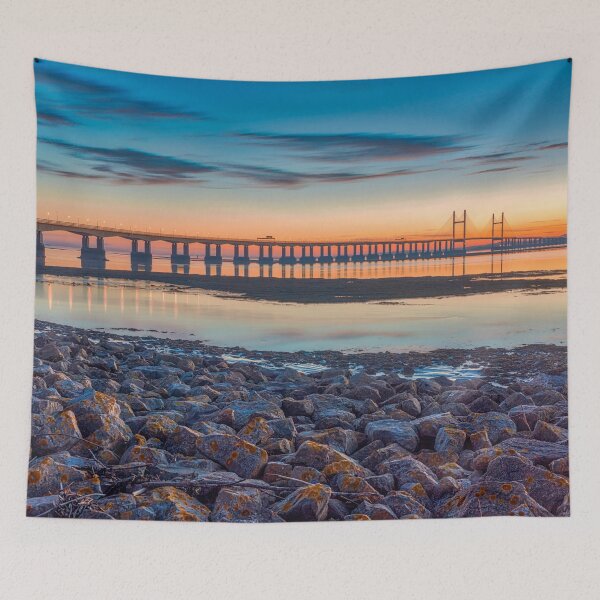 Item preview, Scenic River Bridge View designed and sold by assaf.