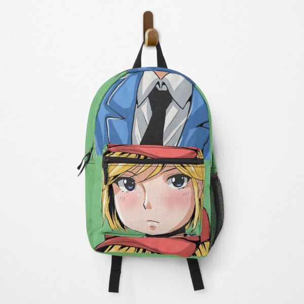 Item preview, Blonde Anime Girl in Retro Cap – Satirical Patriotic Vibe designed and sold by AirForceTuan.