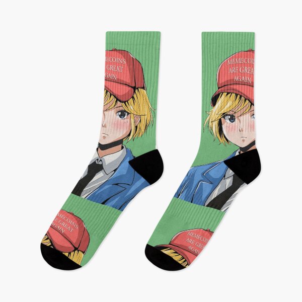 Item preview, Blonde Anime Girl in Retro Cap – Satirical Patriotic Vibe designed and sold by AirForceTuan.