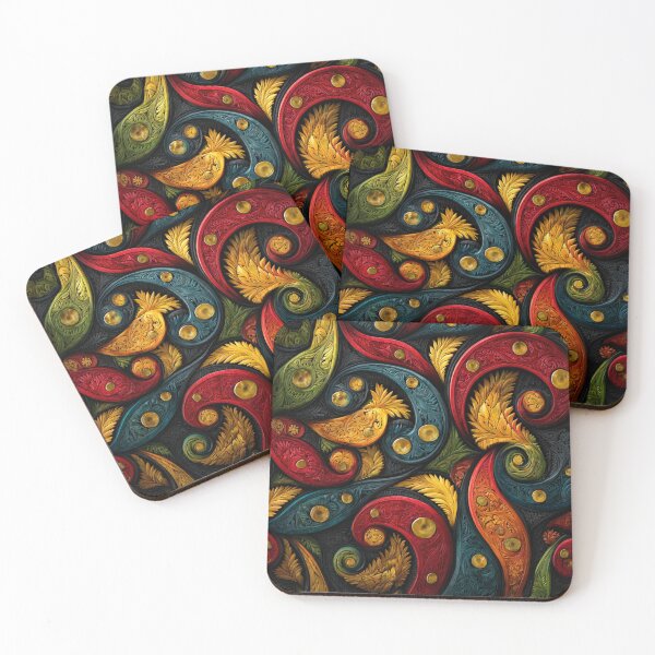 Item preview, New Zealand Māori Paua Pattern Koru Design 510 designed and sold by GrinGalore.