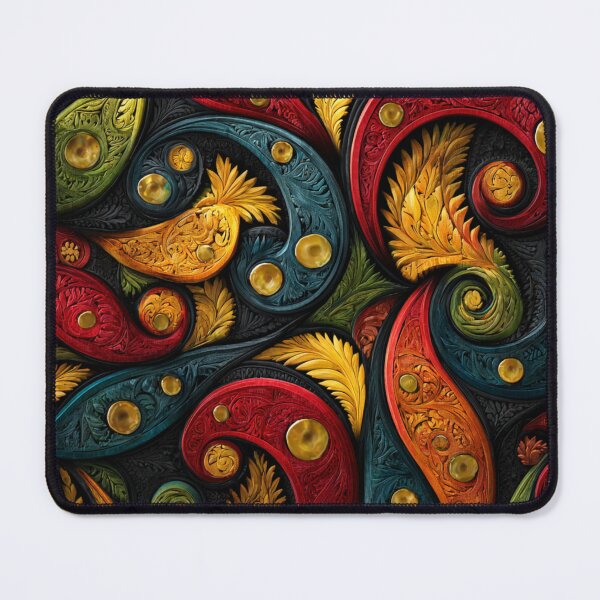 Item preview, New Zealand Māori Paua Pattern Koru Design 510 designed and sold by GrinGalore.