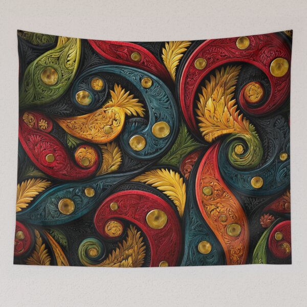 Item preview, New Zealand Māori Paua Pattern Koru Design 510 designed and sold by GrinGalore.