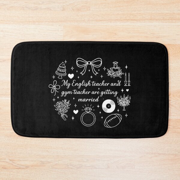 Item preview, My English Teacher and Gym Teacher Are Getting Married designed and sold by Svanteblix.