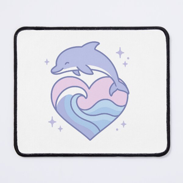 Item preview, Dolphin Heart Waves designed and sold by Creative Merchandise .