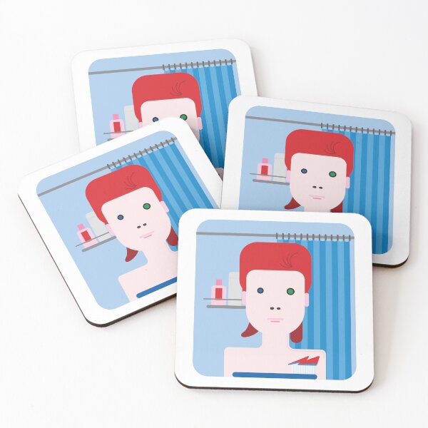 Aperçu de l'œuvre Aladdin Sane créée et vendue par WolfPop!.