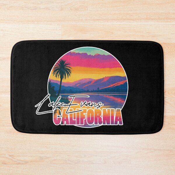 Item preview, Lake Evans, Kern County, California, Lake sunset designed and sold by Wanderful-roads.