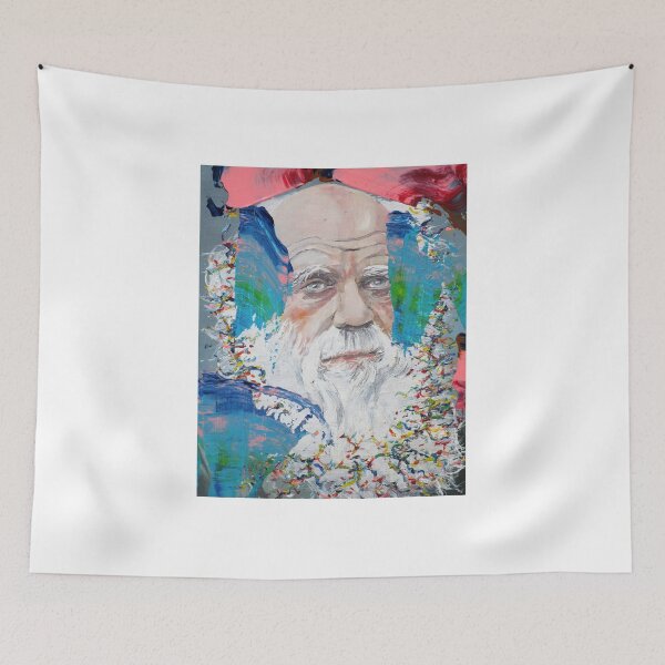 Item preview, CHARLES DARWIN - oil portrait.4 designed and sold by lautir.