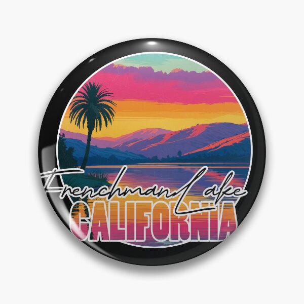 Item preview, Frenchman Lake, Plumas County, California, Lake sunset designed and sold by Wanderful-roads.