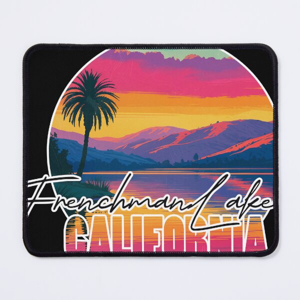 Item preview, Frenchman Lake, Plumas County, California, Lake sunset designed and sold by Wanderful-roads.