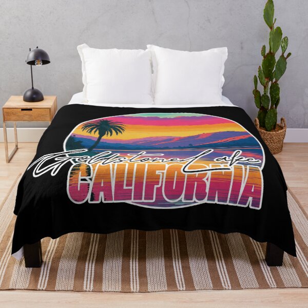 Item preview, Goldstone Lake, San Bernardino County, California, Lake sunset designed and sold by Wanderful-roads.
