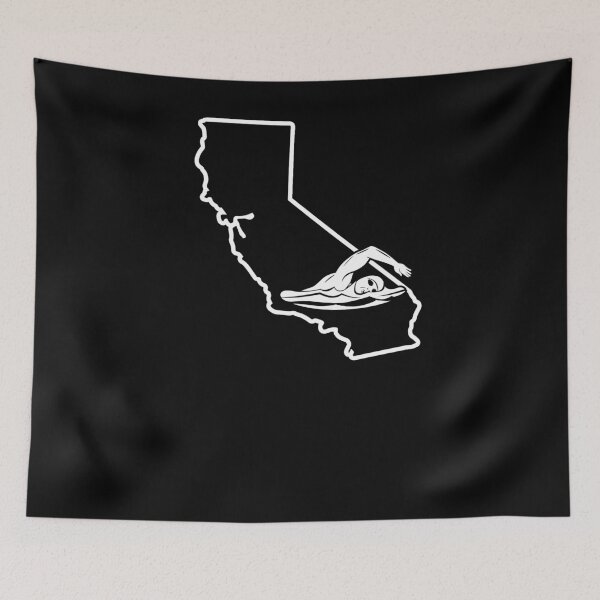 Item preview, Swim Tshirt California Swimmer Apparel designed and sold by shoppzee.