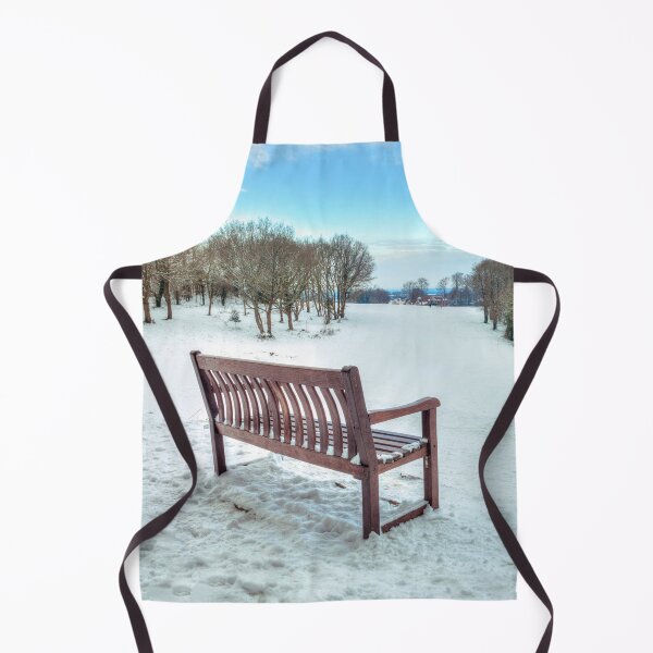 Item preview, Bench in a Snowy Landscape designed and sold by assaf.