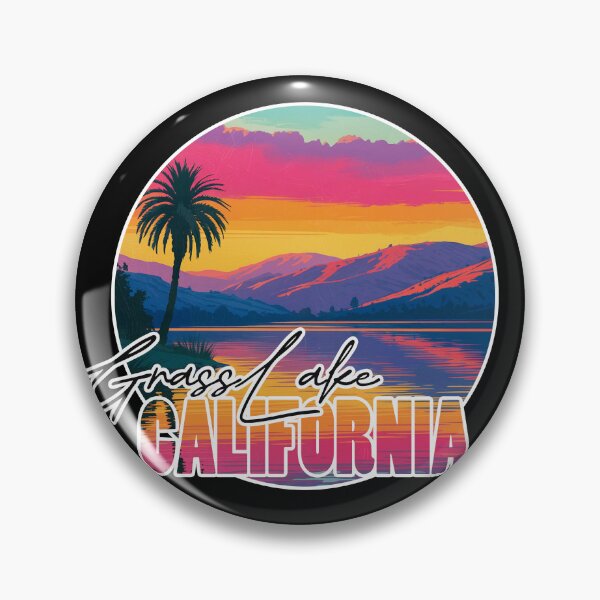 Item preview, Grass Lake, Siskiyou County, California, Lake sunset designed and sold by Wanderful-roads.