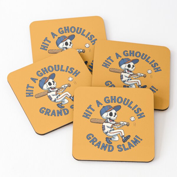 Item preview, Fun Skeleton Baseball Action Scene designed and sold by SplashTastic.