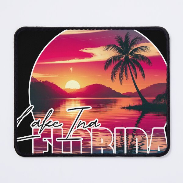 Item preview, Lake Ina, Florida, Lake sunset designed and sold by Wanderful-roads.