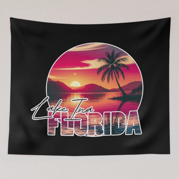 Item preview, Lake Ina, Florida, Lake sunset designed and sold by Wanderful-roads.