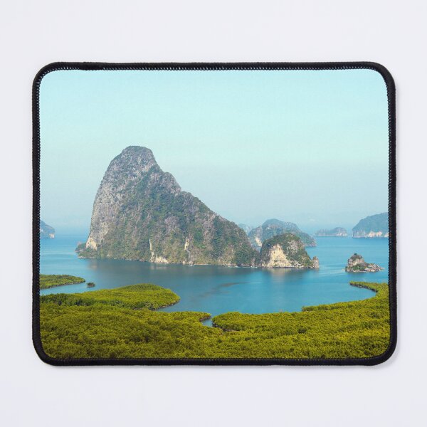 Artikelvorschau, Phang Nga Bay Thailand Insel Phuket Aussichtspunkt entworfen und verkauft von Kevin Miller Photography.