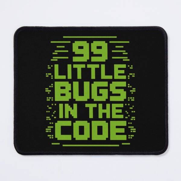 Item preview, 99 Little Bugs in the Code – Funny Programmer Debugging Design designed and sold by NO-STUDIO.
