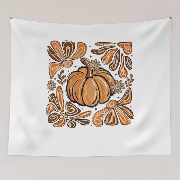 Item preview, Boho Fall Pumpkin designed and sold by Svanteblix.