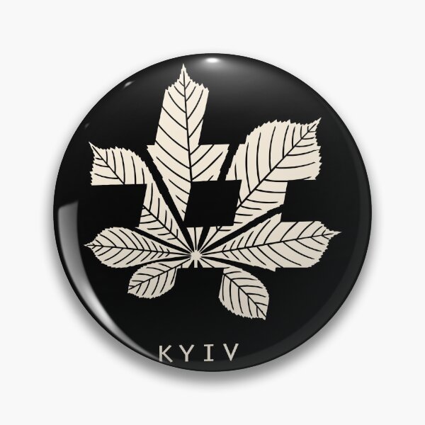 Item preview, Hashtag Kyiv - Hoja de castaño designed and sold by Aceofspace3000.