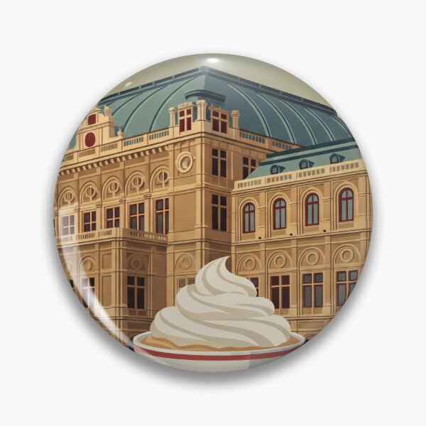 Artikelvorschau, Melange Kaffee in Wien – Retro Reisekunst entworfen und verkauft von Qooler.