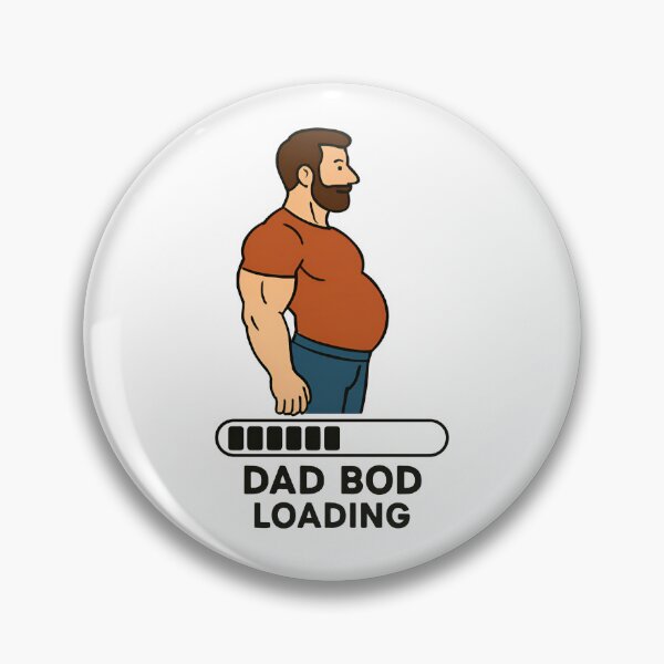 Item preview, Dad Bod Loading – Funny Father’s Day Design designed and sold by DadBodStudio.