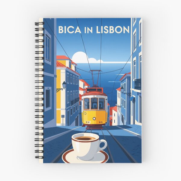 Item preview, Bica Coffee in Lisbon – Chic Retro Travel Art designed and sold by Qooler.