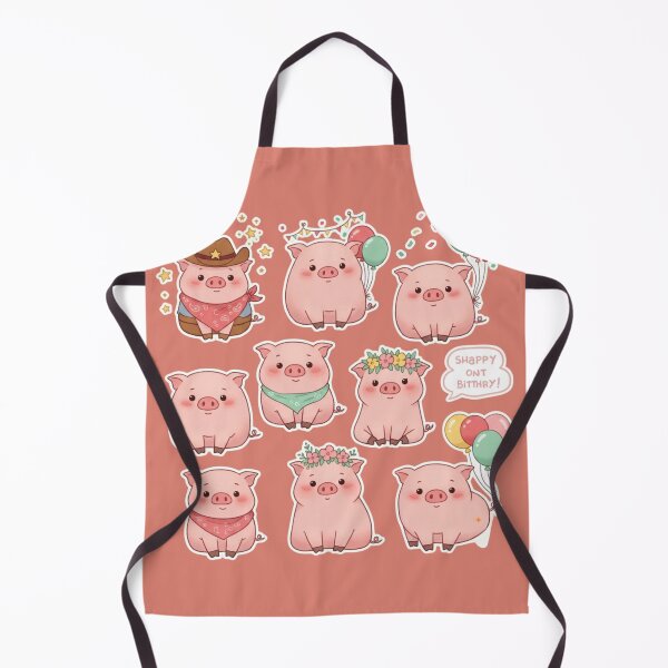 Item preview, pig with pink bodies and accessories classic sticker designed and sold by anandsiva2703.