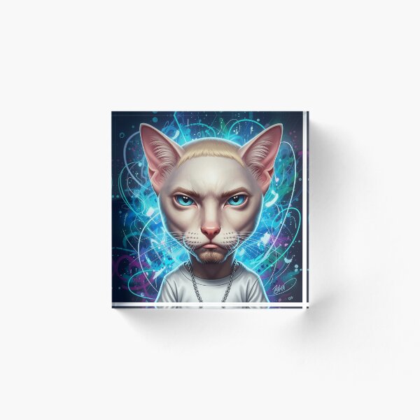 Item preview, Meownem – The Real Slim Whisker designed and sold by Nine Lives Tour.