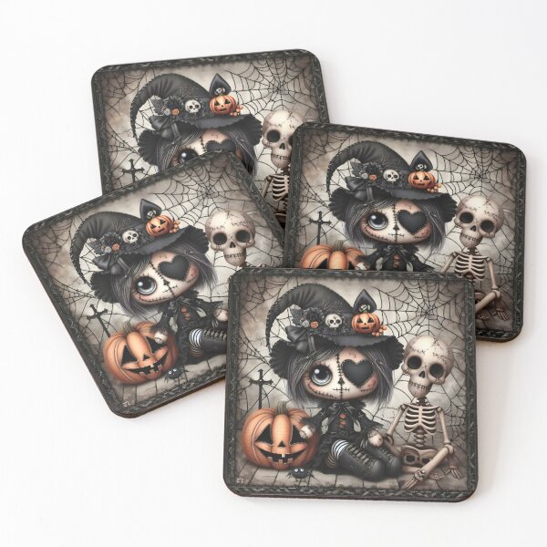 Item preview, Little Stitch-ups - Halloween Ragdoll designed and sold by JacquiTaylorArt.