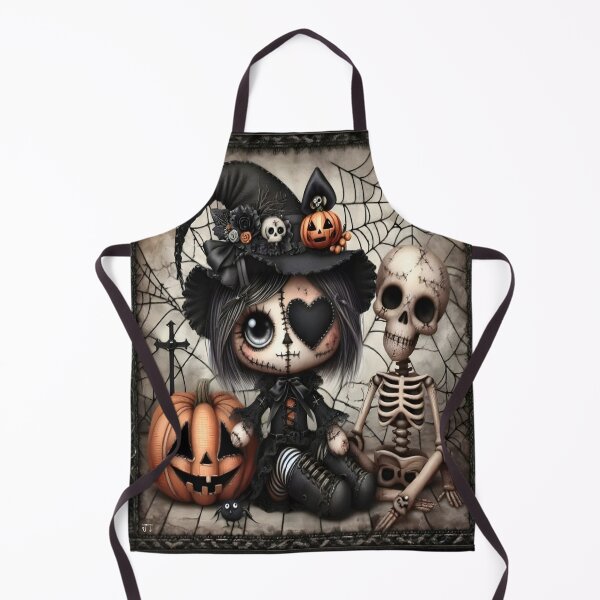 Item preview, Little Stitch-ups - Halloween Ragdoll designed and sold by JacquiTaylorArt.