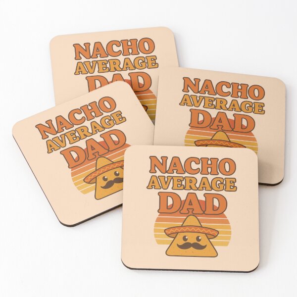 Item preview, Nacho Average Dad – Funny Father's Day Mexican Pun Design designed and sold by ema_design.
