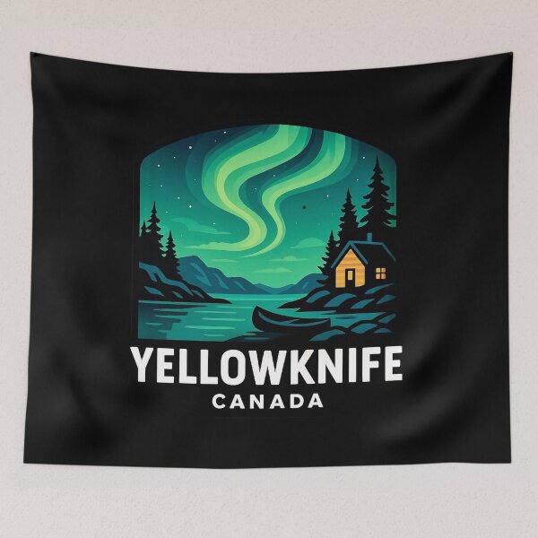 Item preview, Yellowknife, Canada designed and sold by Myra365Art.