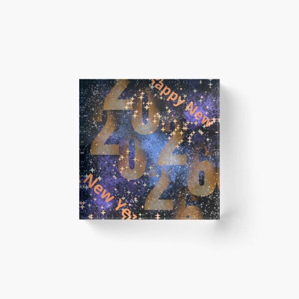 Item preview, ? 2026 New Year Galaxy Sparkle – Starry Night Celebration designed and sold by Marzenia-M-L.
